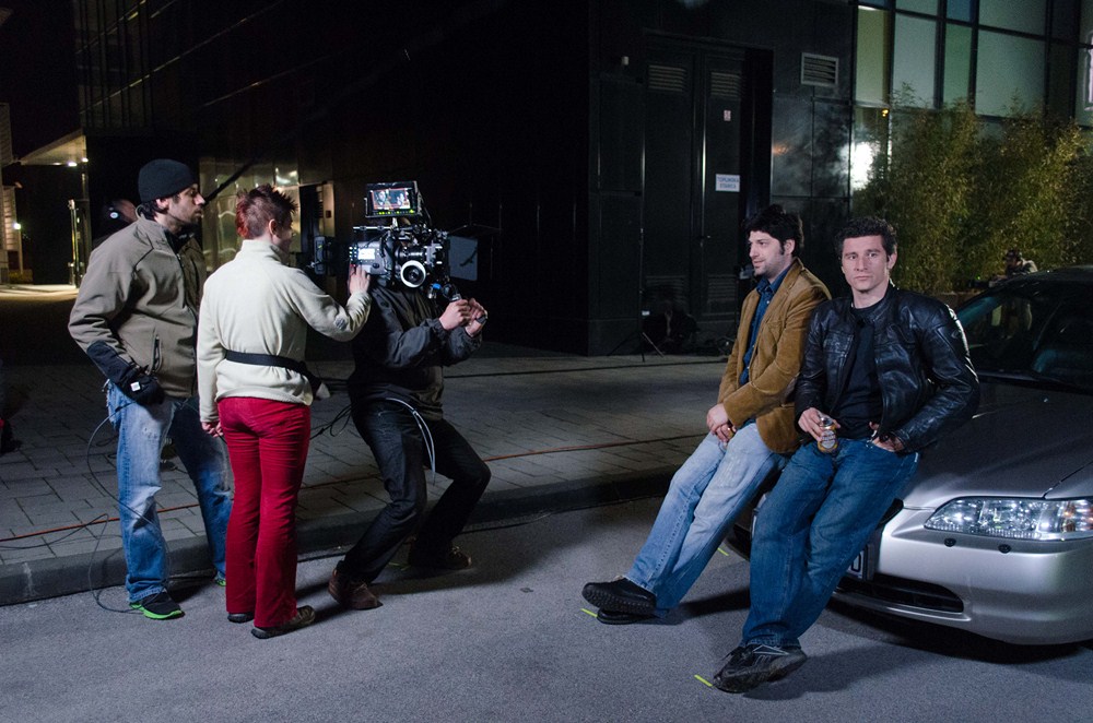 Borko Peric-Dusan Bucan-na snimanju