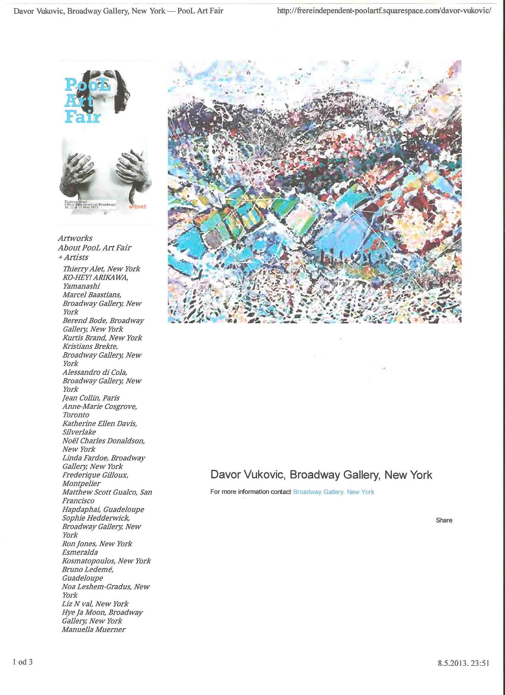 pool art fair vukovic