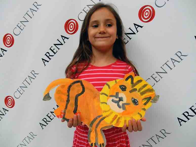 Likovne radionice  u Arena Centru Zagreb 3