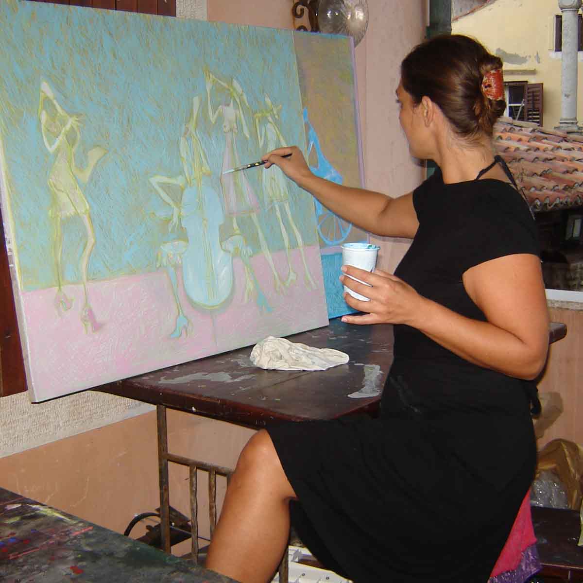 Anita Parlov i njene Pticolike dame