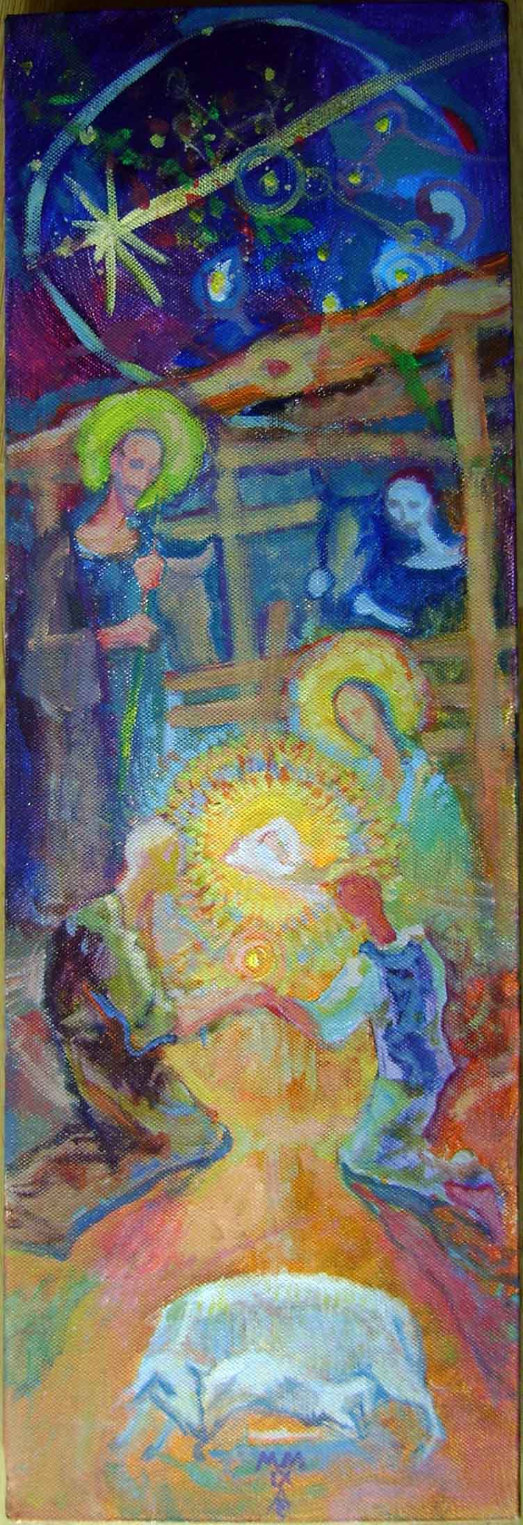 Krist Svjetlo medju pastirima