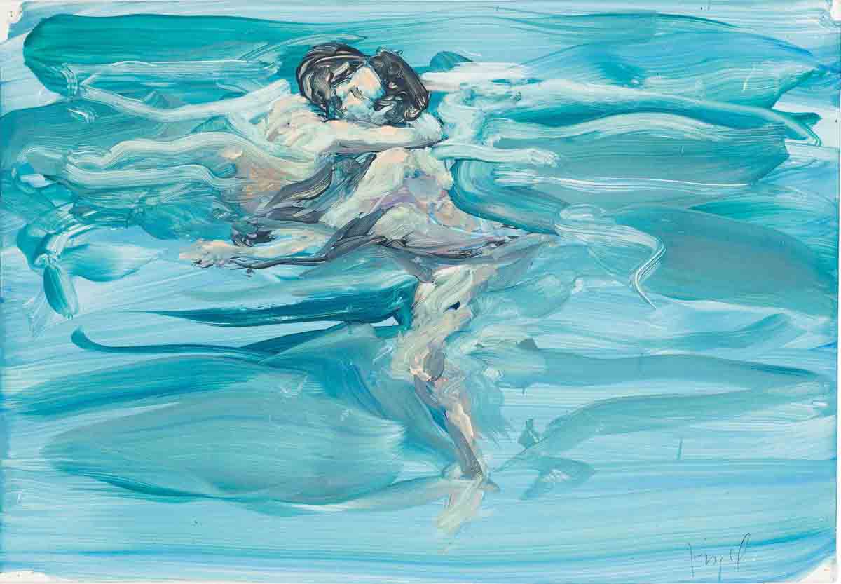 Eric Fischl Swimming Lovers 1984Courtesy des Künstlers und Jablonka Galerie Köln 