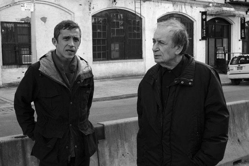 vito acconci and peter macapia by Tonci Antunovic