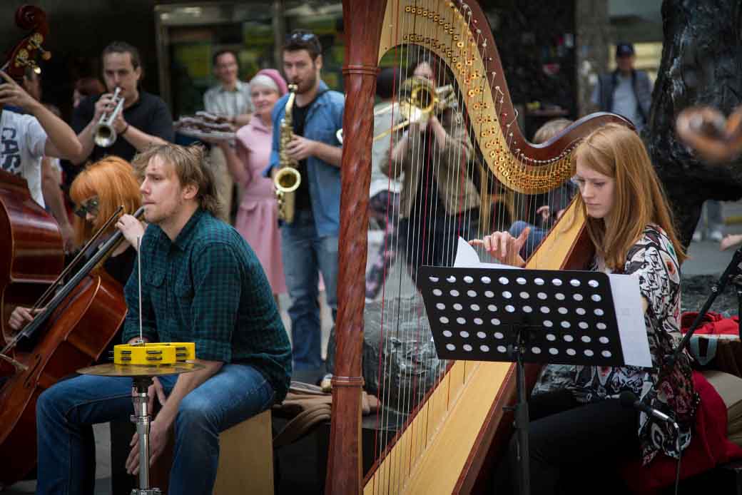 Muzički flash mob 5 foto by Damir Žižić