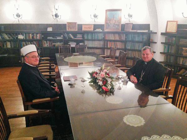Vlado Košić i muftija Hasanović