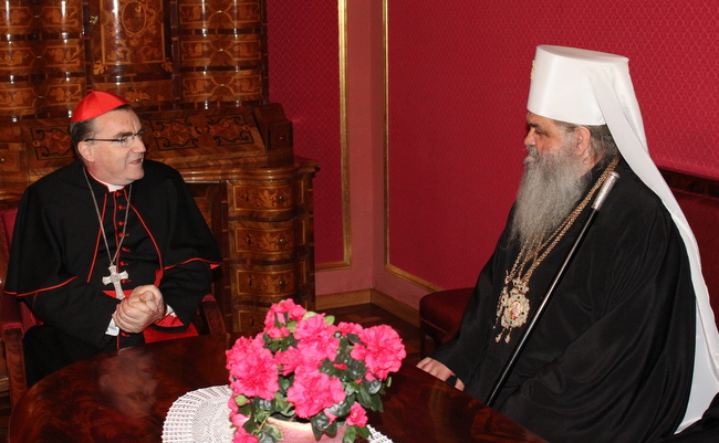 Kardinal Bozanić primio Arhiepiskopa Ohridskog