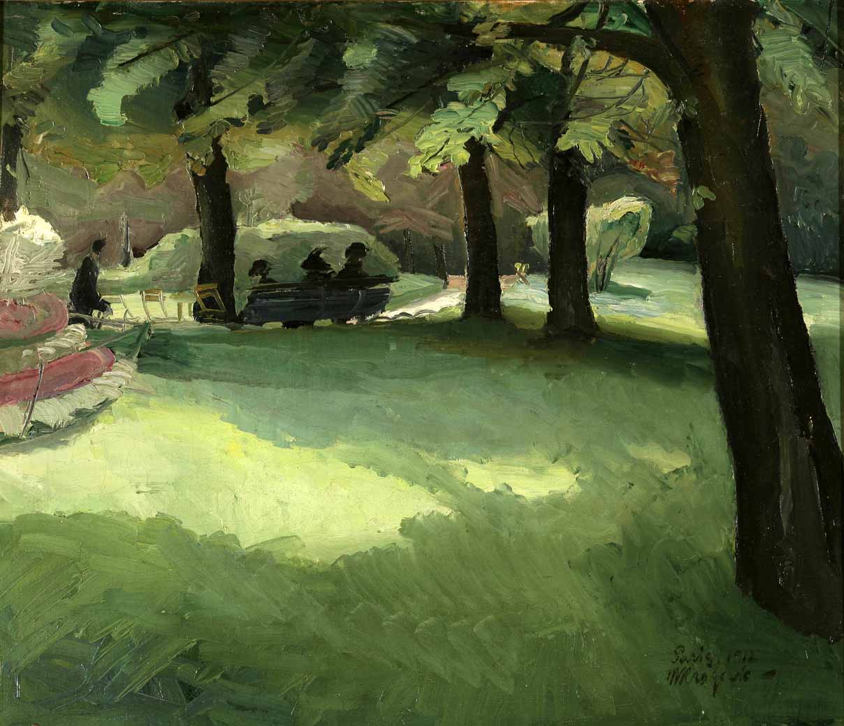 Parc du Luxembourg 1912