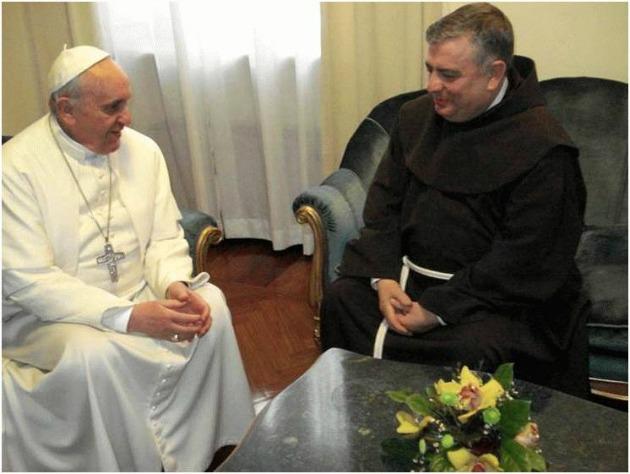 Papa-primio-poglavara-Franjevackog-reda
