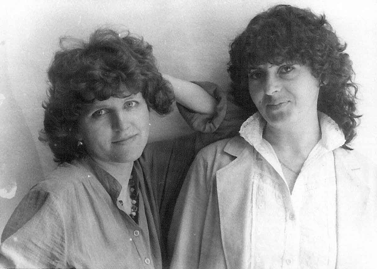 Nada Paulina Duic-Kowalsky s prijateljicom