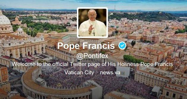 Papa-Franjo Twitter