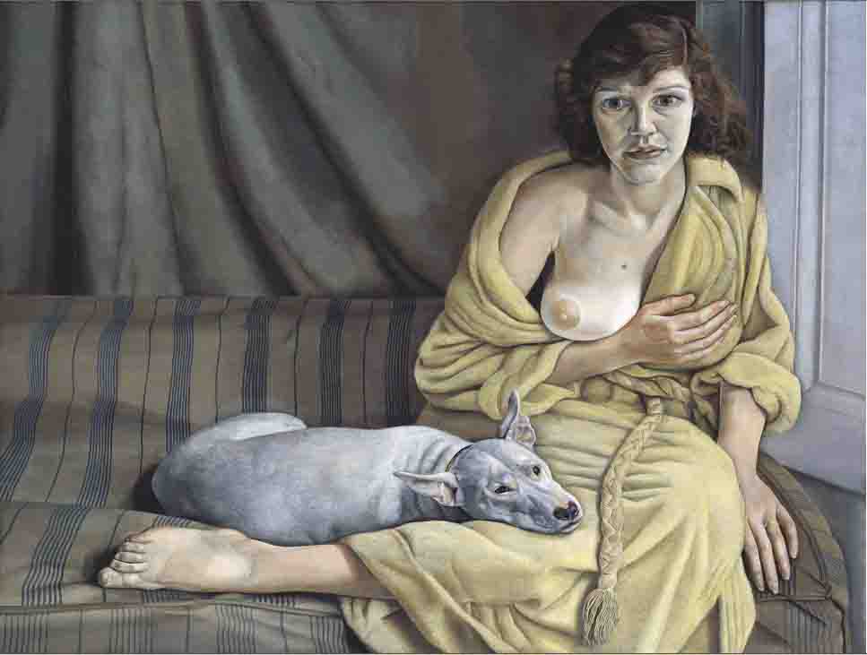 Girl with a White Dog Tate London 2013