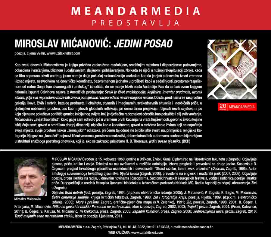 jedini posao promo