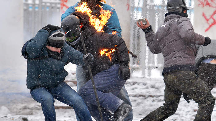 ukraine clash getty