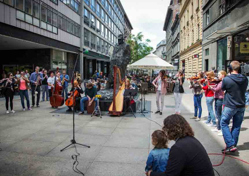 Muzički flash mob 3 foto by Damir Žižić