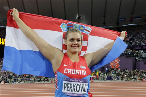 Sandra Perković Zürich gold