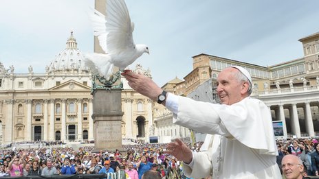 Pope.Francis.Dove .of .Peace