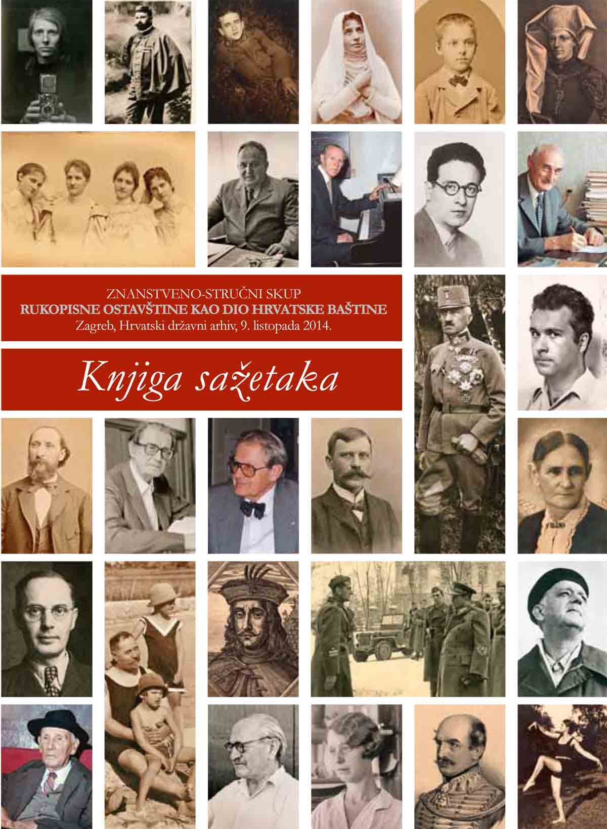 Skup Rukopisne ostavštine Knjižica sažetaka