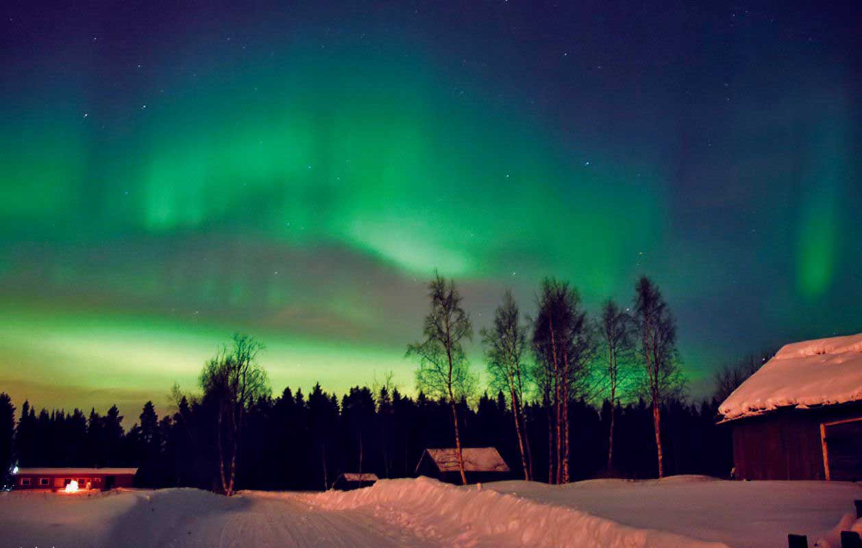 finska rovaniemi polarni sij