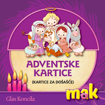 563 adventske kartice