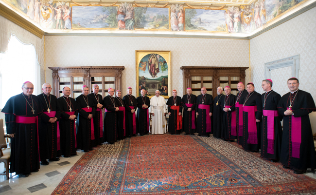 hrvatski biskupi susreli su se s papom Franjom