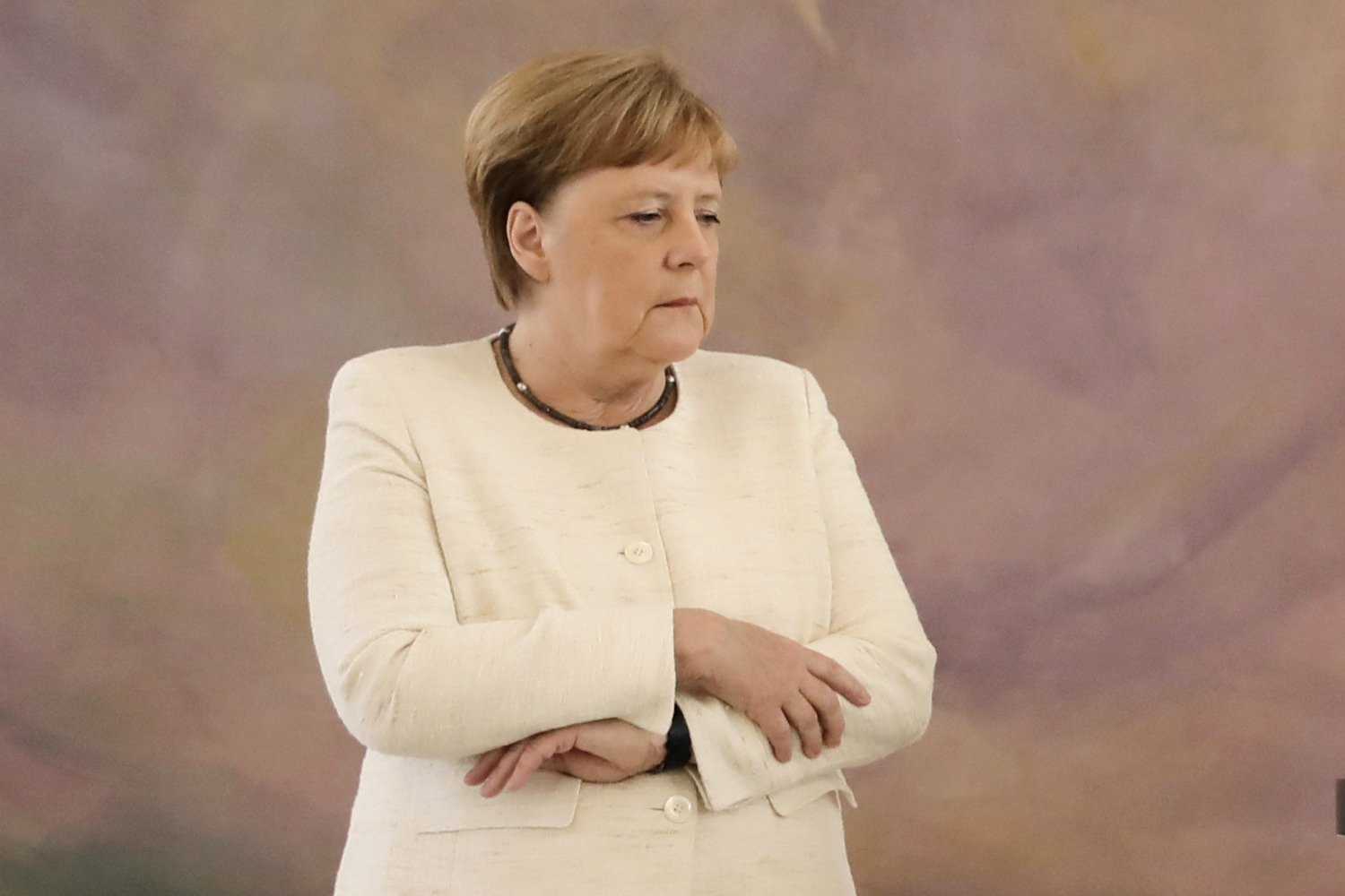 Angela Merkel at Thursday's event in Berlin. Photo: DPA