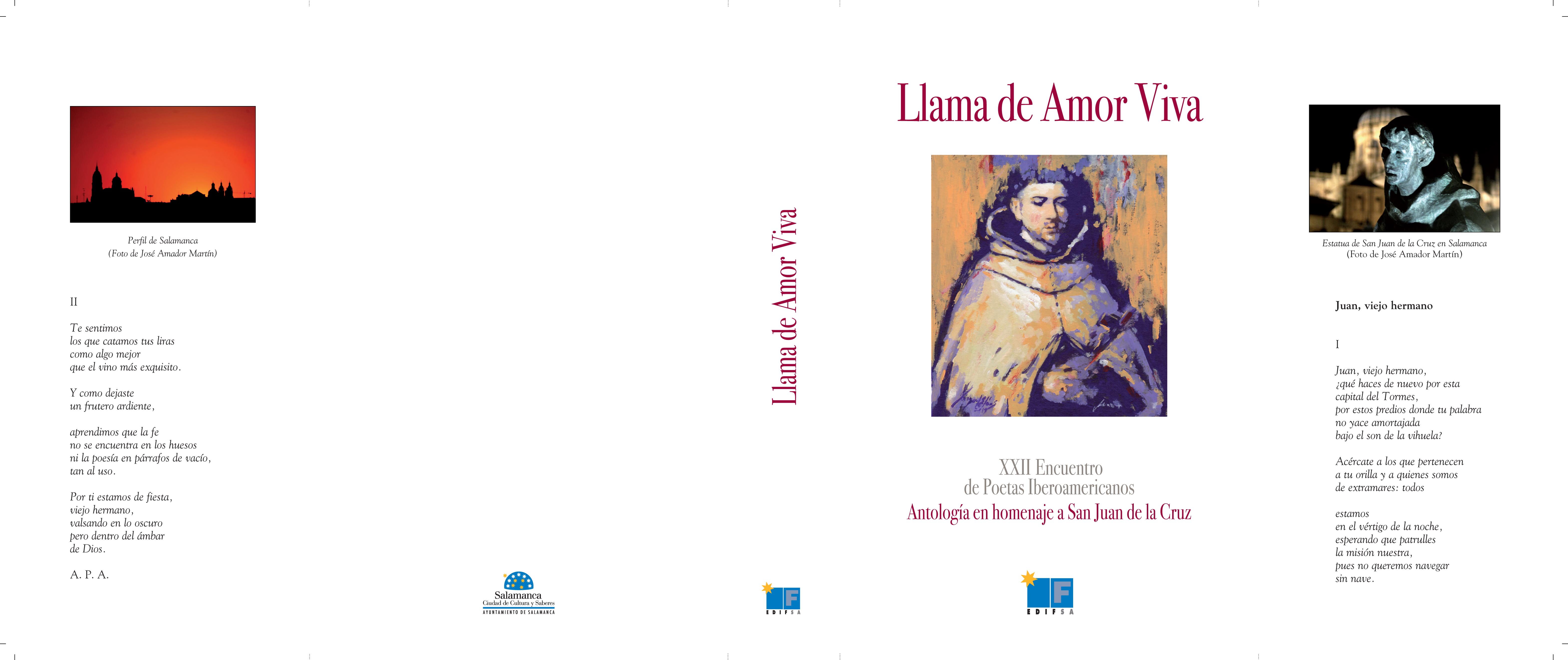 Antología Llama de Amor Viva (Cubierta)
