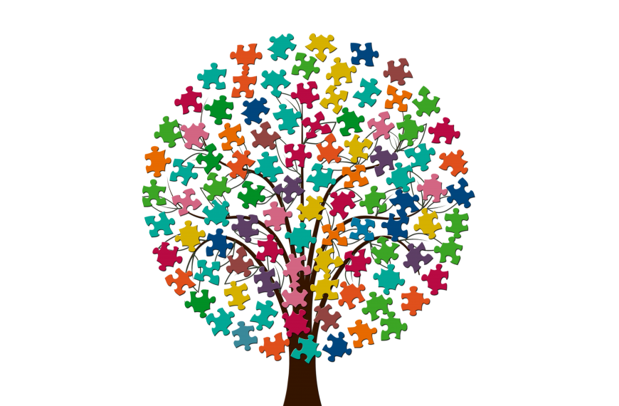 tree, share, pieces of the puzzle