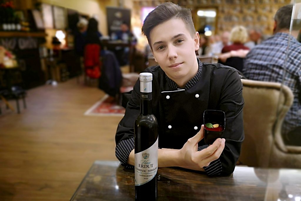 Božidar Akrap, slastičar s nepunih 18 godina