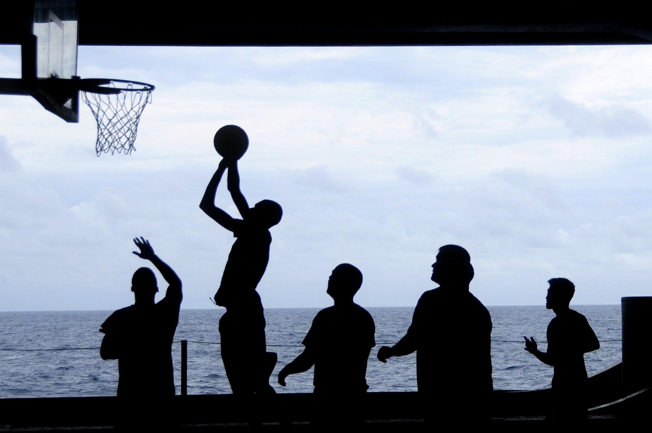 basketball, team, play