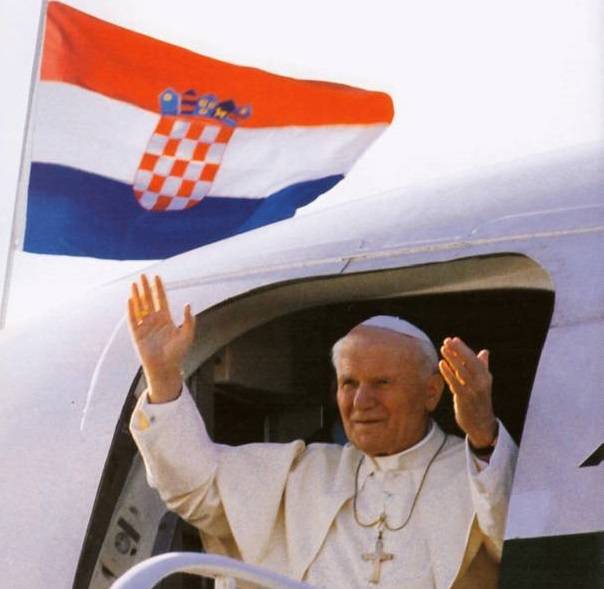 papa ivan pavao ii u hrvatskoj