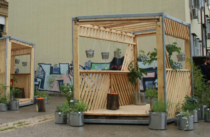 POSTAVLJENI PRVI „ZELENI PAVILJONI“