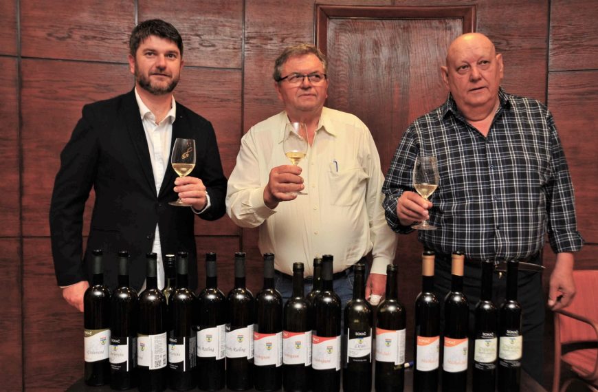 Sokač predstavio svoja vina u Zagrebu