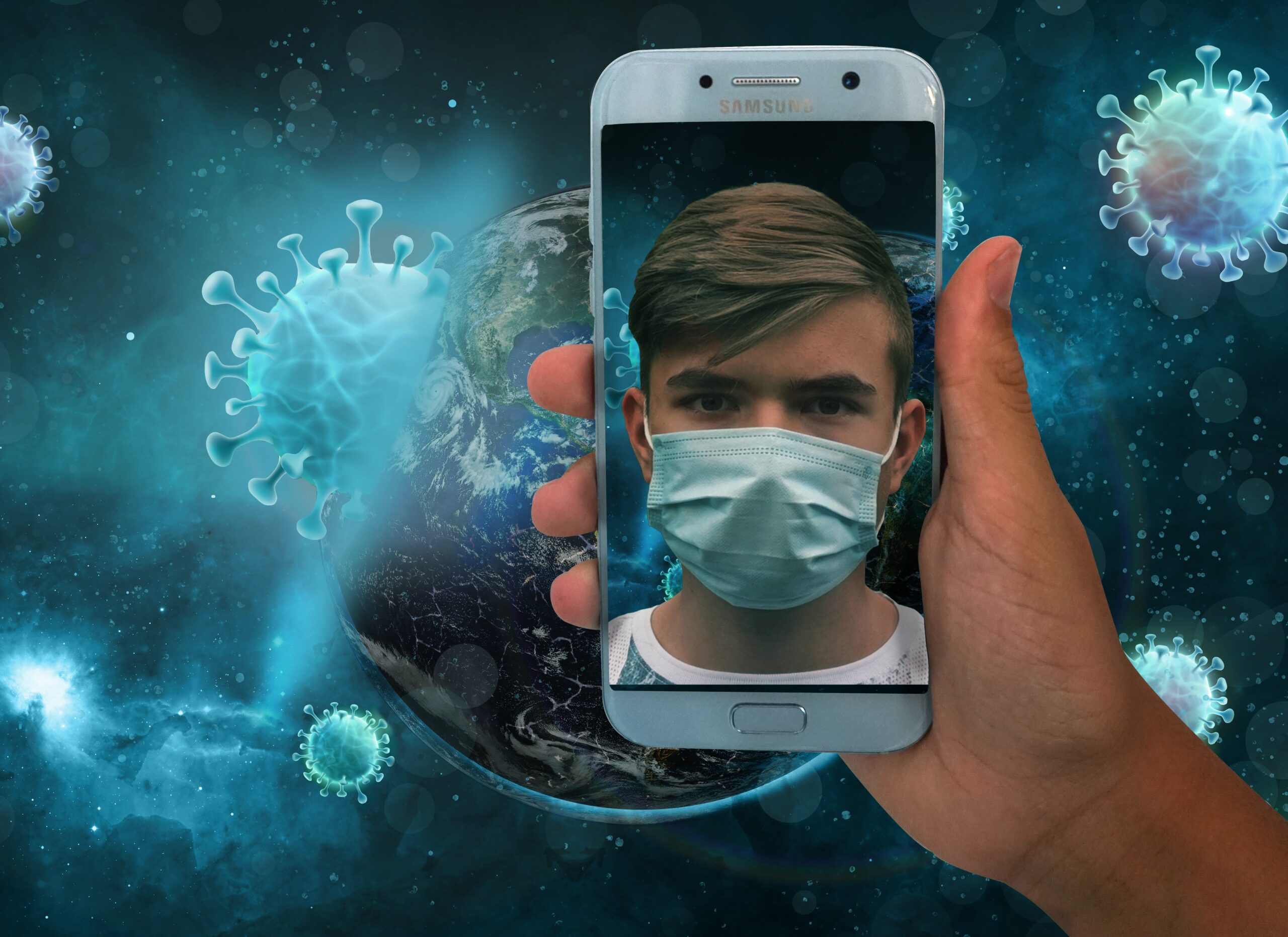 communication, selfie, pandemic