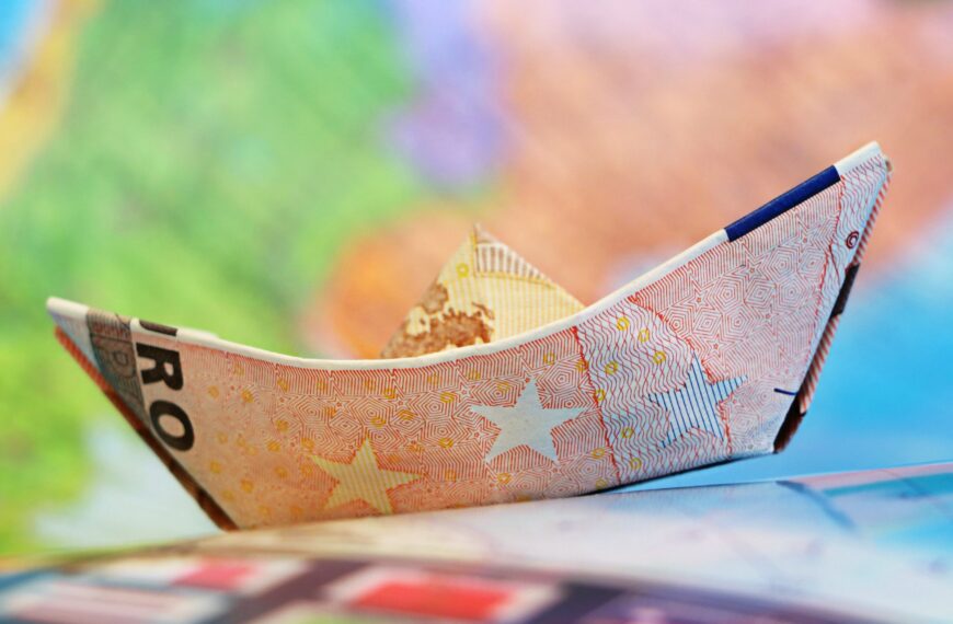 euro, ship, money