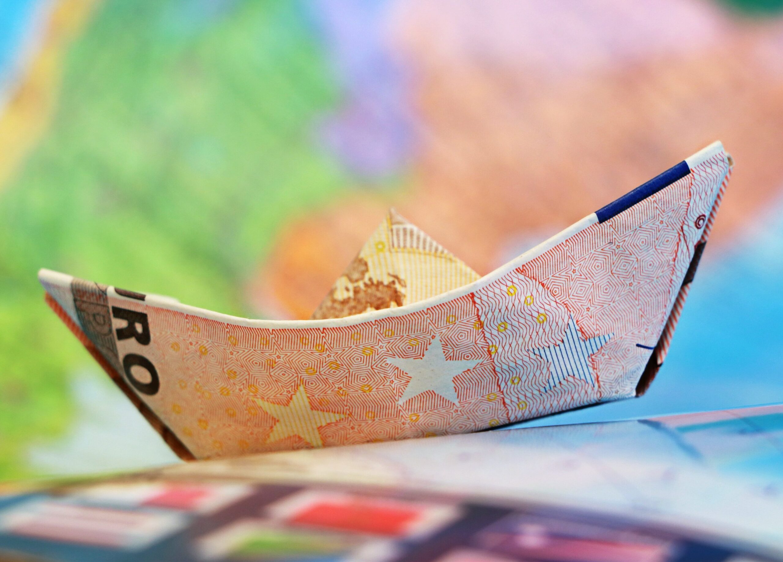 euro, ship, money