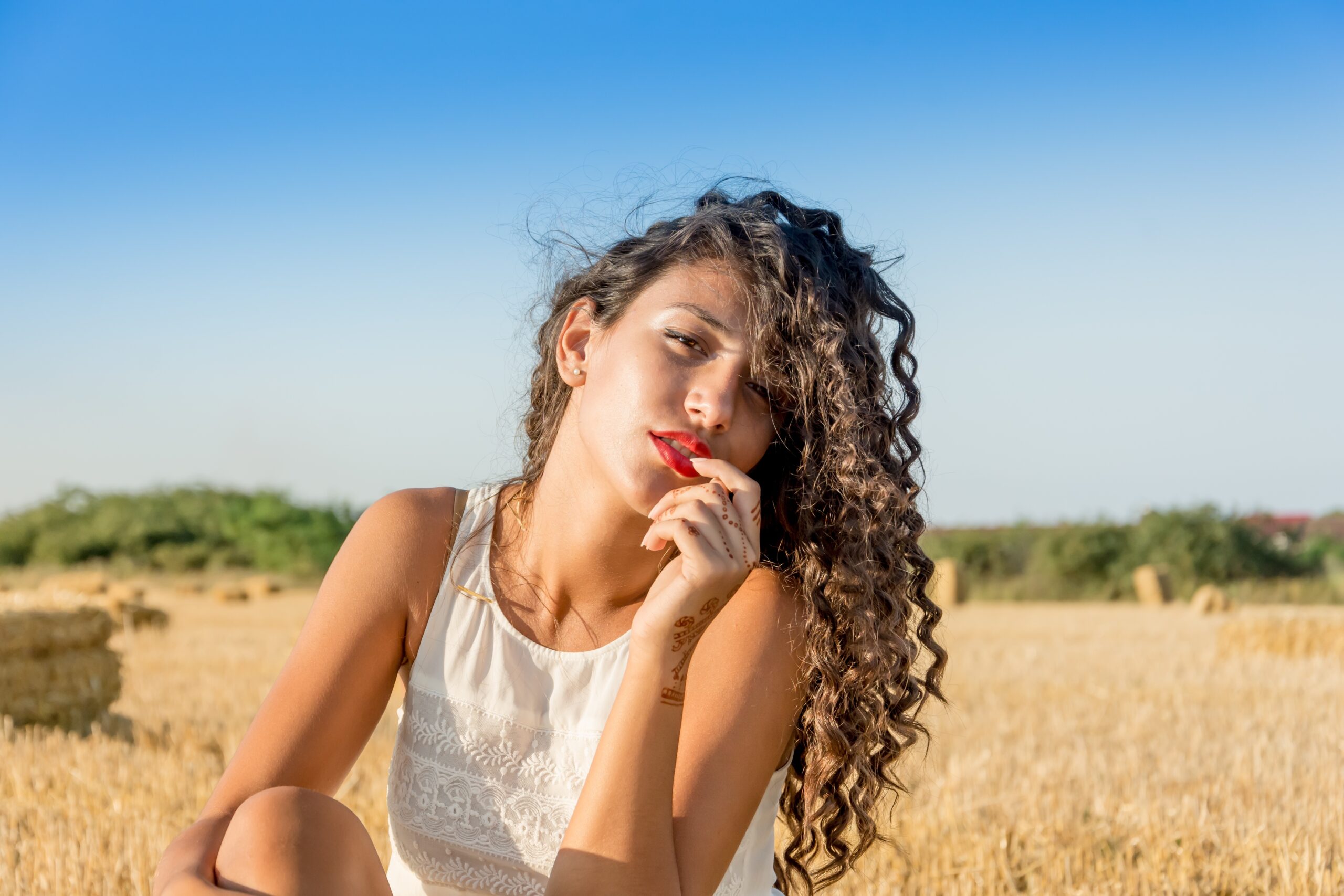 model, woman, portrait