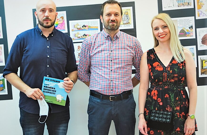 Otvorena retrospektivna izložba karikaturista Nika Titanika u Motovunu