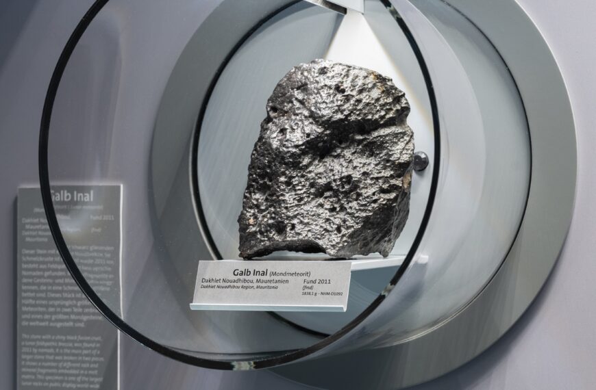 Veliki Mjesečev meteorit na izložbi u Beču