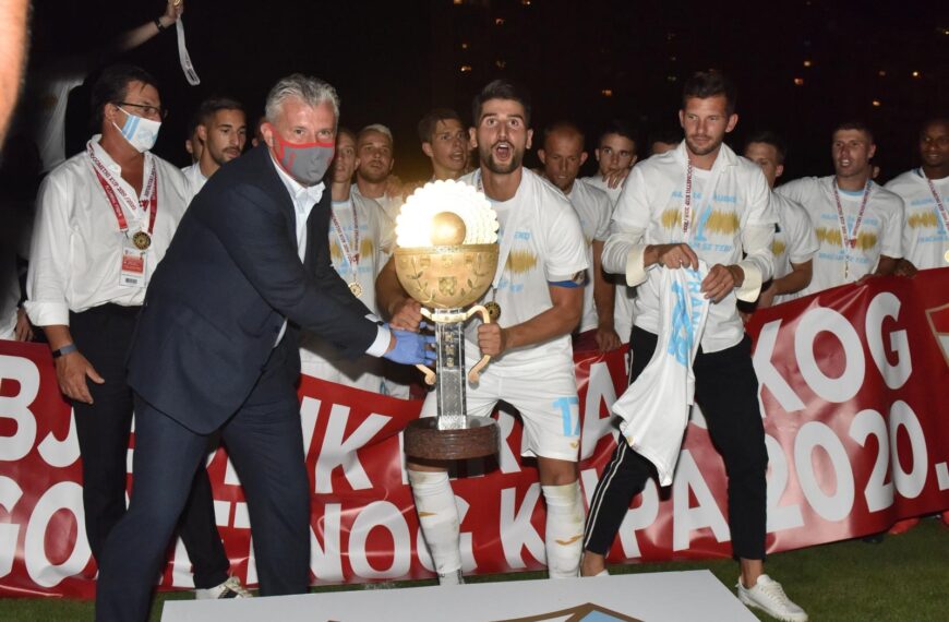 Nogometaši Rijeke osvojili Hrvatski nogometni kup