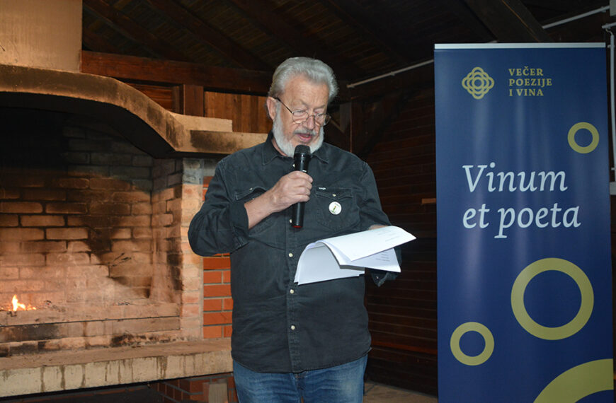 BILOSNIĆ NA 2. VEČERI POEZIJE I VINA