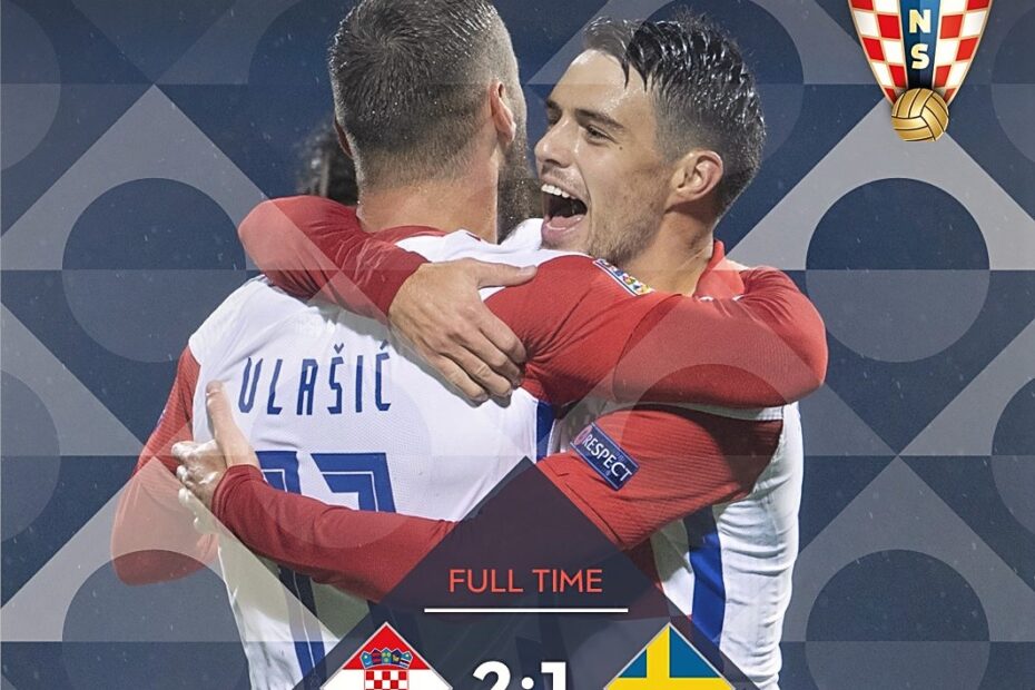 Hrvatska svladala Švedsku s 2-1 u Zagrebu