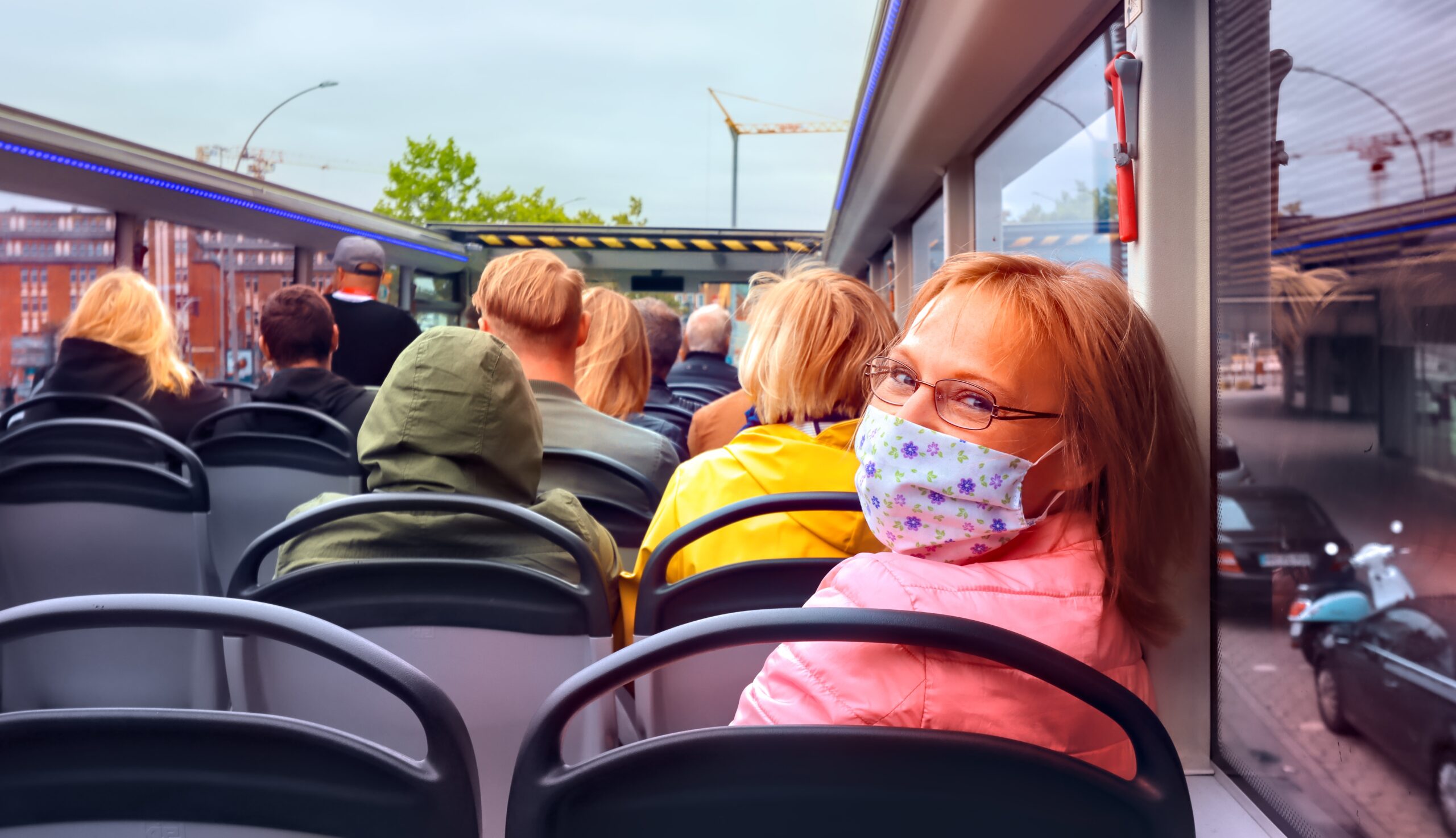 mask, trip, city