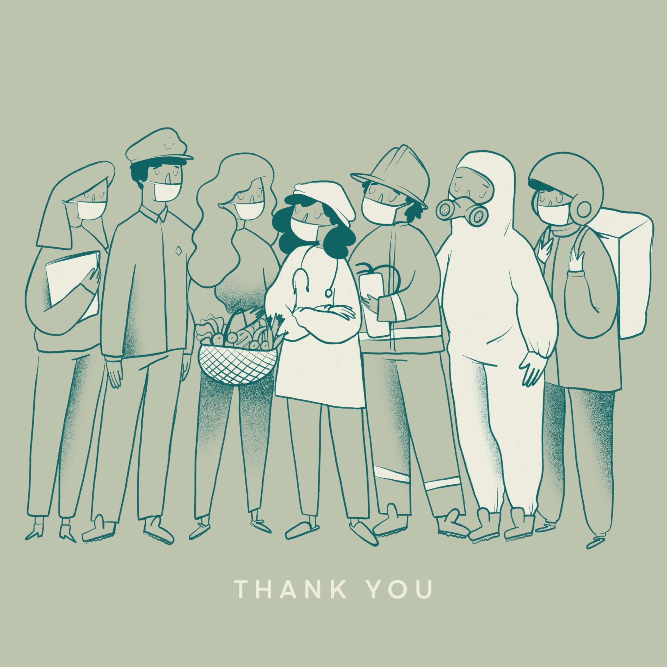 Thank you keyworkers