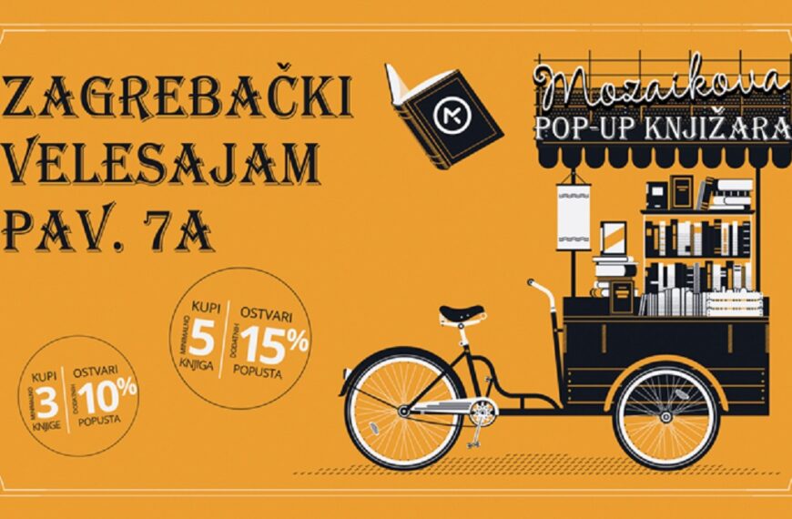 Nova pop-up knjižara na Zagrebačkom velesajmu