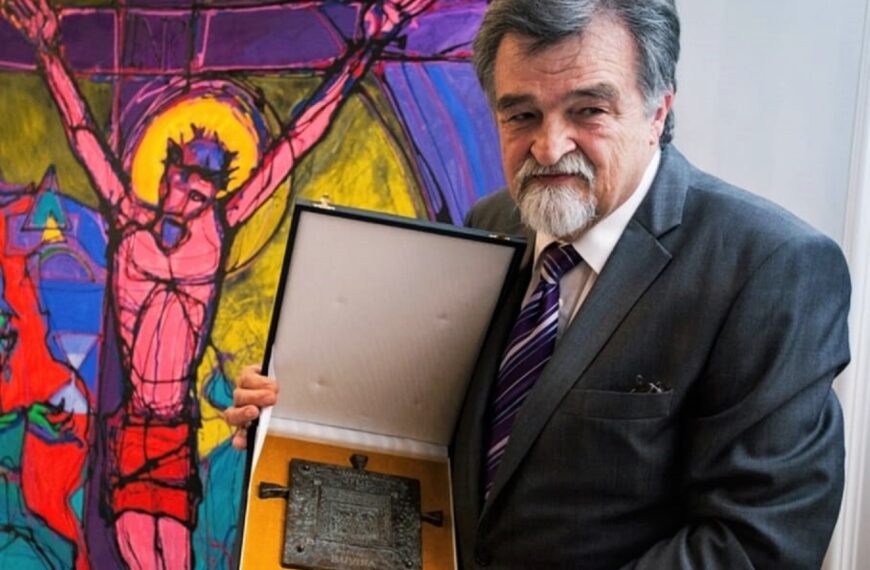 Ana Marija Botteri i Josip Botteri Dini u zagrebačkoj Galeriji Vladimir Filakovac