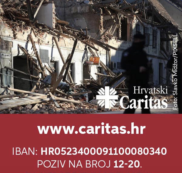 Upute o mogućnostima donacija putem Hrvatskog Caritasa