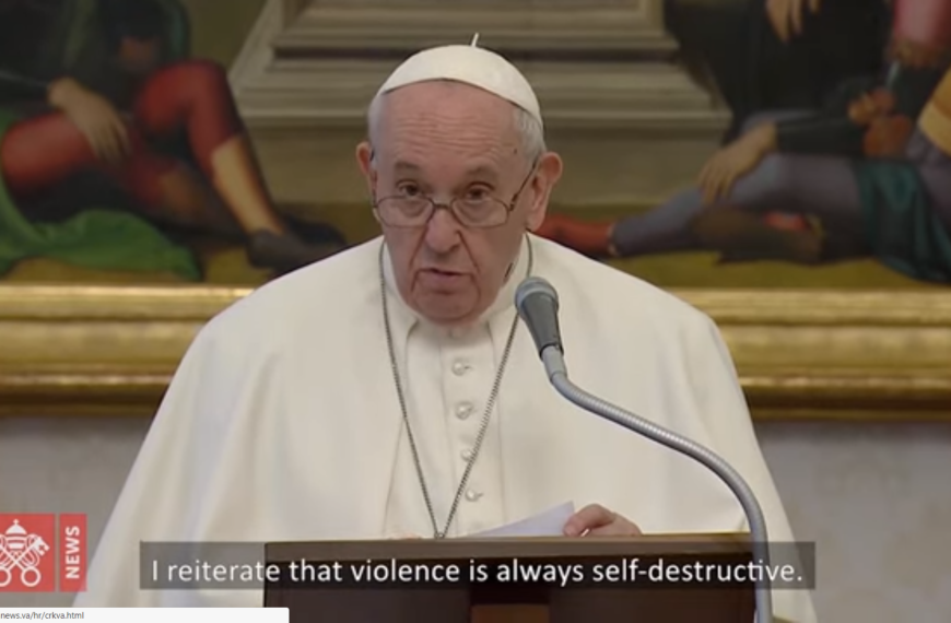 Papa pozvao američki narod da promiče pomirenje
