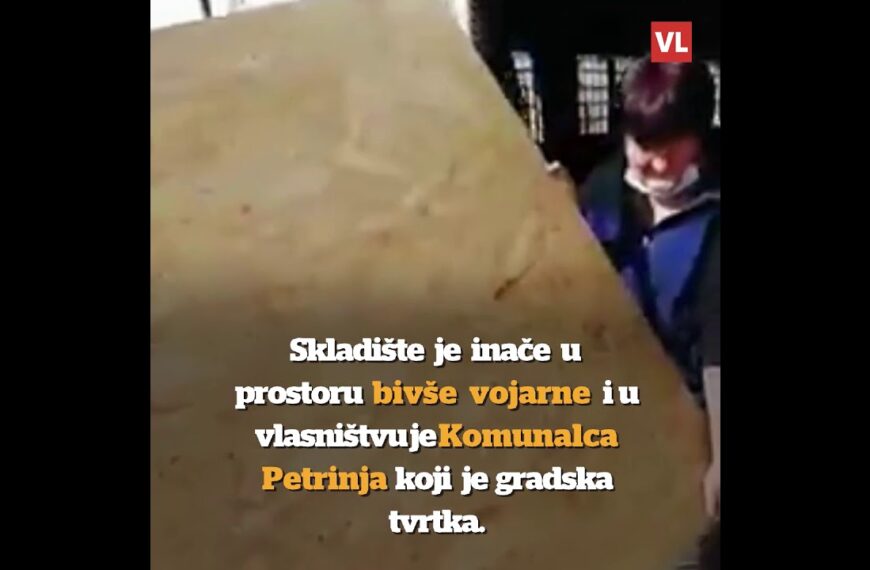 Petrinjci ušli u skriveno skladište predvođeni Inicijativom branitelja