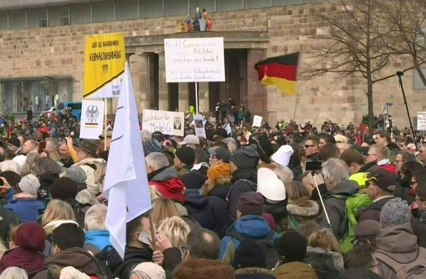 Prosvjedi protiv pandemijskih mjera u europskim gradovima