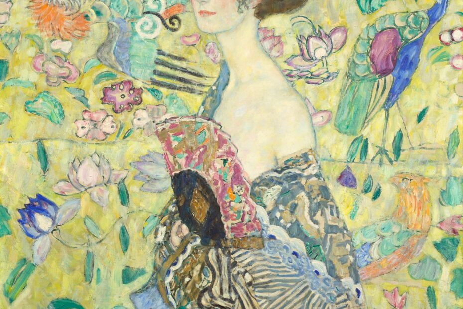'Dama s lepezom' Gustava Klimta © Belvedere_Markus Guschelbauer
